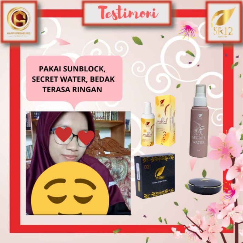 SETTING SPRAY UNTUK MAKE UP TAHAN LAMA / NATURE SECRET WATER SR12 / FACIAL SPRAY MELEMBABKAN WAJAH BPOM FACIAL MIST KULIT BERJERAWAT