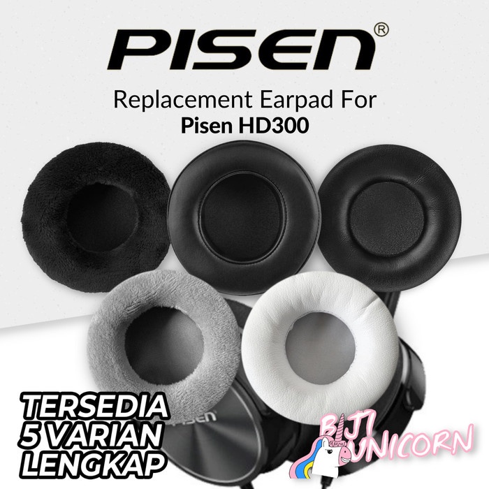 Earpad Earcup Ear Cushion Pisen HD300 HD-300 HD 300 Bantalan Pad Foam