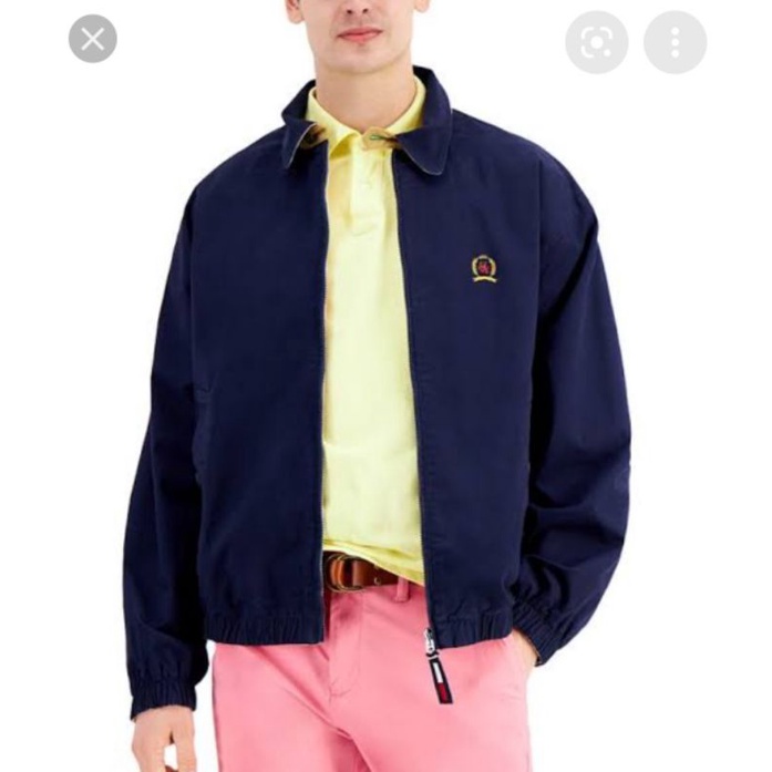 Vintage Tan Tommy Hilfiger Harrington Jacket Original