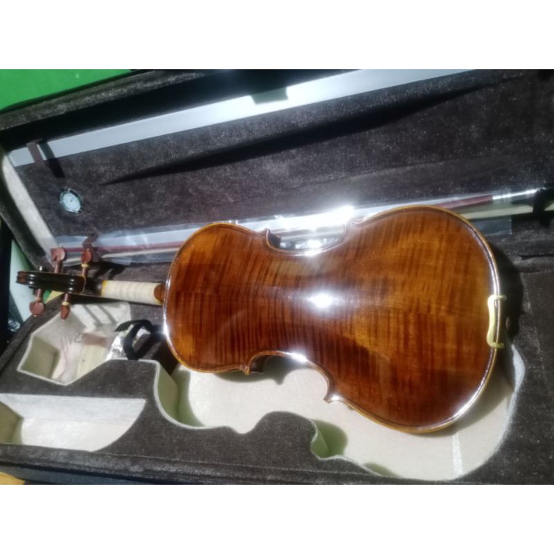 Professional Biola Violin Merk  August 4/4 Solid Spruce Maple High Quality