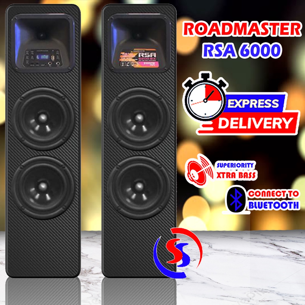 SPEAKER BLUETOOTH SUPER BASS ROADMASTER RSA 6200 GARANSI RESMI