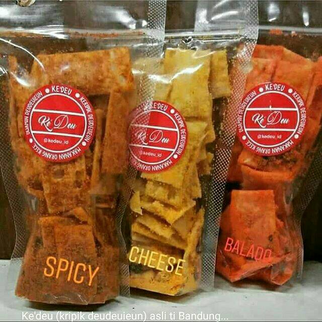 

Ke'deu (keripik dedeuieun) asli dr bdg