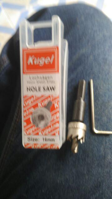 Hole Saw Besi 16mm / Holesaw Besi 16mm / Mata Bor Besi 16mm Kugel