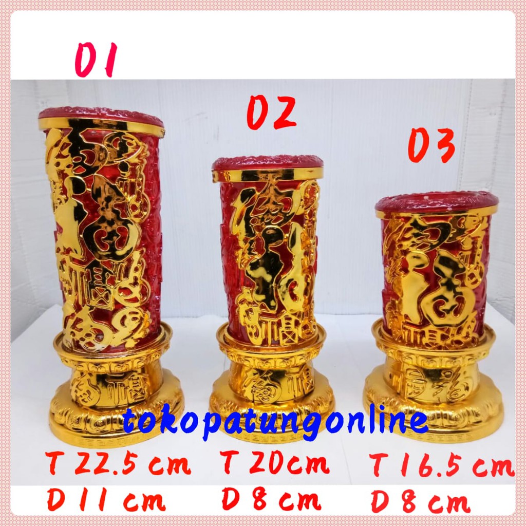 Lilin Jelly Timbul Hoki T02