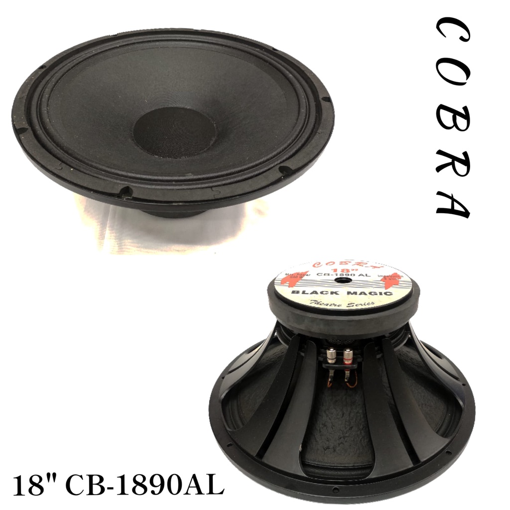 SPEAKER SUB WOOFER COBRA CB 1890 AL 18 Inch