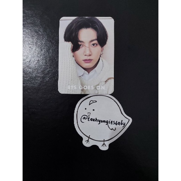 BTS Dicon 2020 Japan Version Magazine Jungkook JK PC Photocard