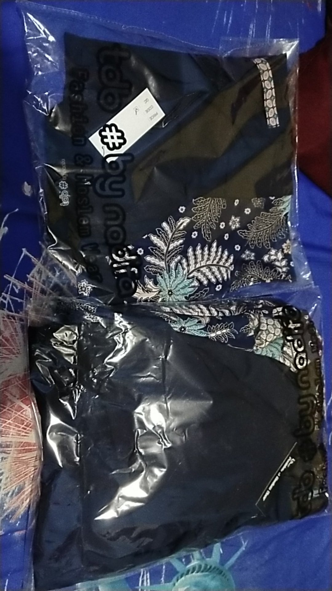 Baju Muslim Gamis Sabiya Batik Couple