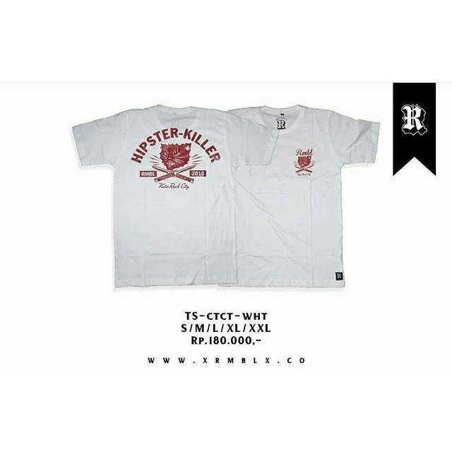 Rumble CTCT WHT / KAOS RUMBLE ORIGINAL / RUMBLE / XRMBLX / CLOTHING RUMBLE / BALI