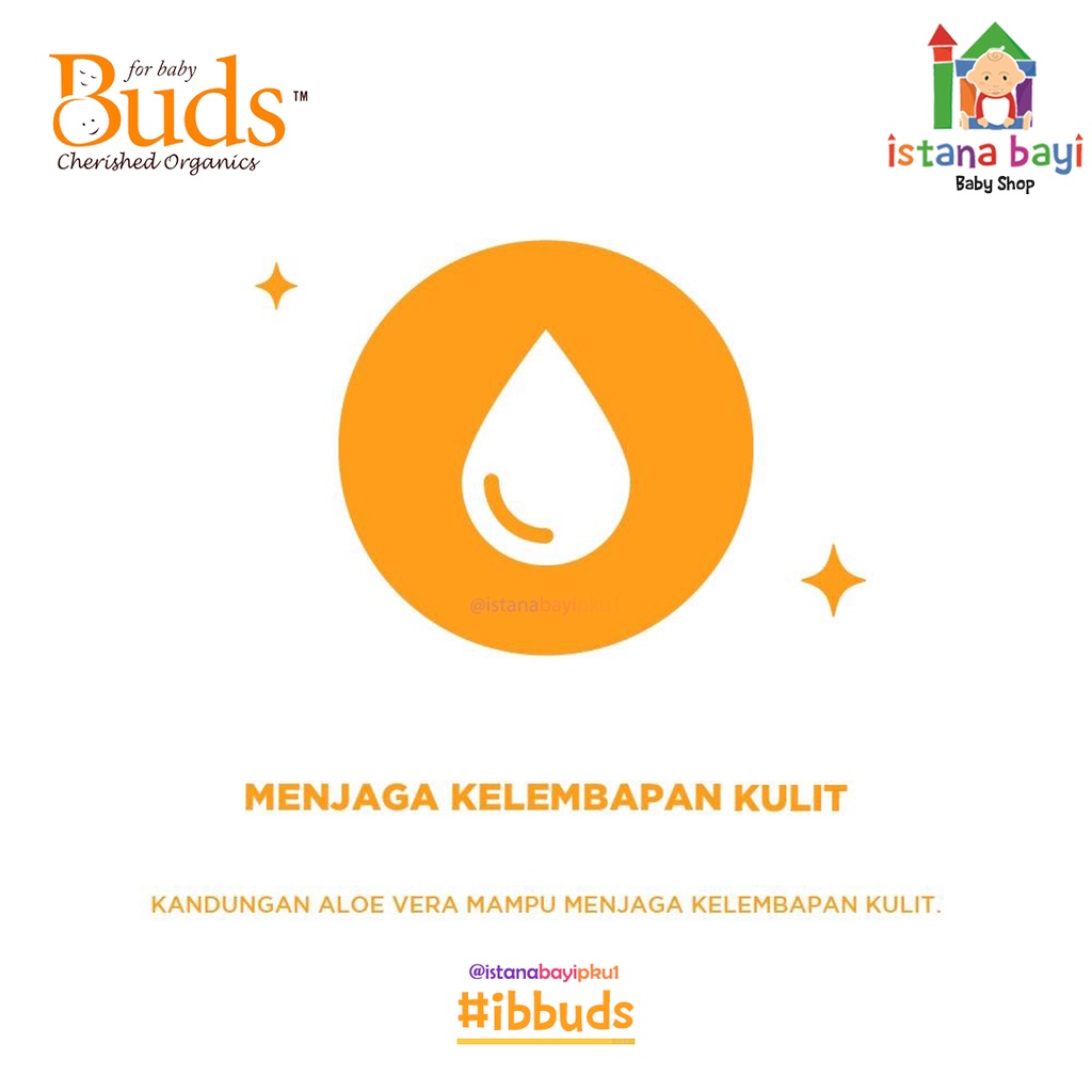 Buds Happy Baby Head To Toe Cleanser 250ml - Sabun Bayi