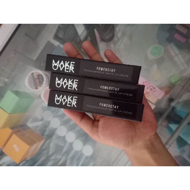 make over powerstay matte lip cream