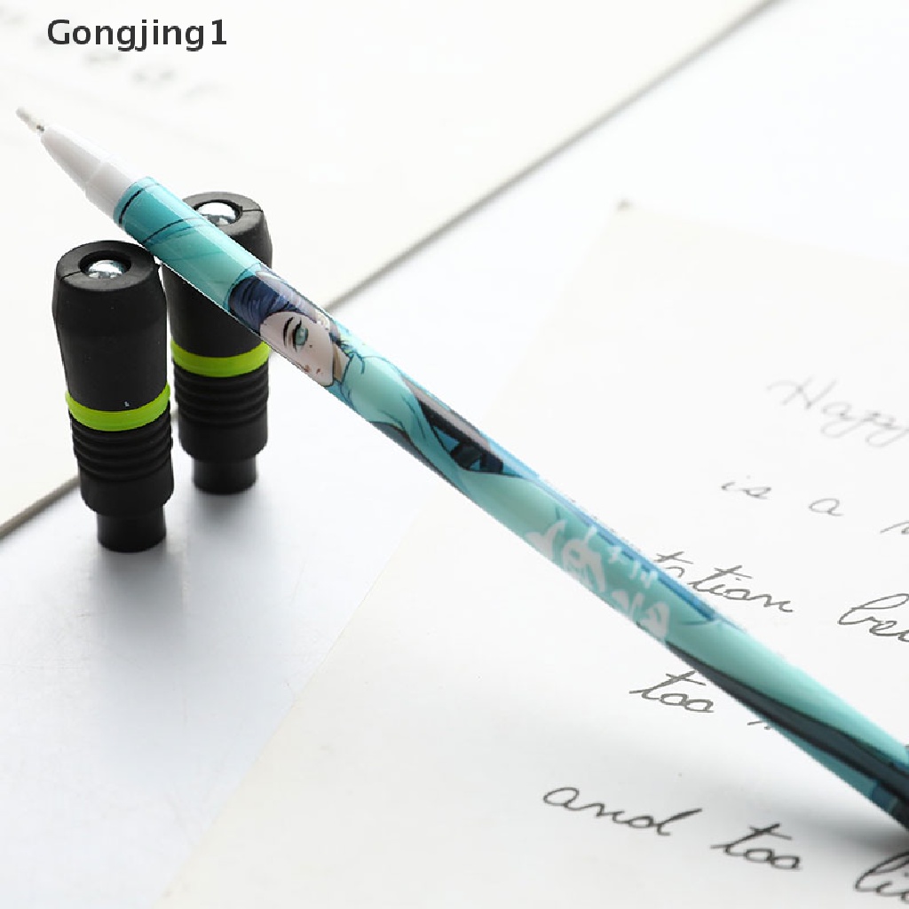 Gongjing1 Pen Gel Gaming Dapat Berputar Dengan Tekanan Nyaman