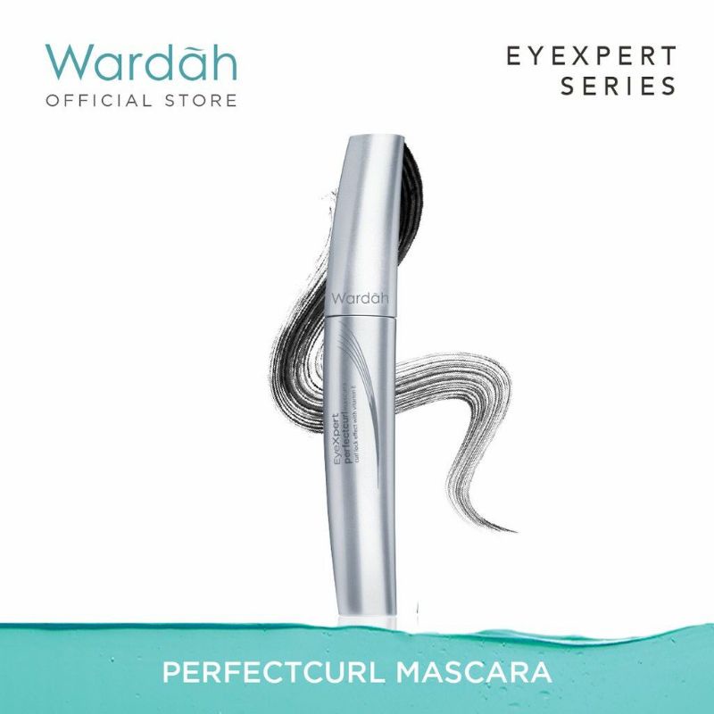 Wardah EyeXpert Perfectcurl Mascara - Mascara Waterproof Yang Melentikkan Bulu Mata