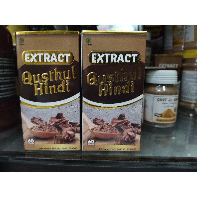 Extract Qusthul Hindi Ekstrak Costus isi 60 Kapsul