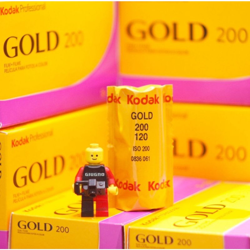 Kodak professional Gold 200 120 - roll film 120mm kamera analog medium format