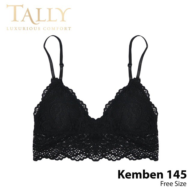 TALLY 157 Bralette brokat halus tidak bikin gatal super stylish