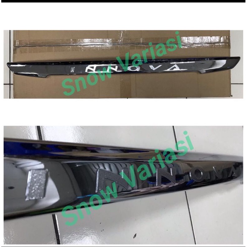 Trunk lid Lis grand new innova 2012 2013 full emboss chrome jsl