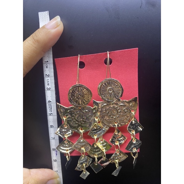 anting adat anak makasar/anting baju bodo