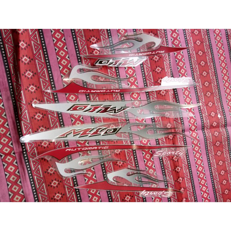 striping mio sporty api transparan