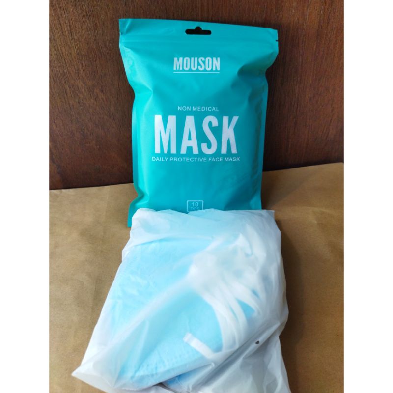 Masker KN95 Mouson warna 5ply-10pcs.masker murah