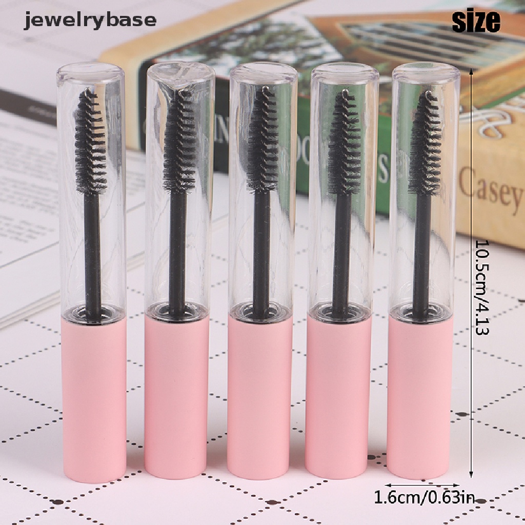 5 Pcs Botol Kosong Mini Transparan Ukuran 10ml Untuk Maskara