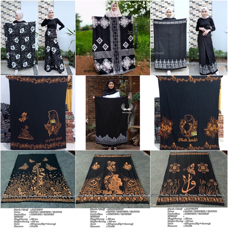 Sarung Wanita Jumbo - Sarung Goyor Sarung Gloyor - Sarung Mbak Santri - Sarung Santri - Sarung Batik