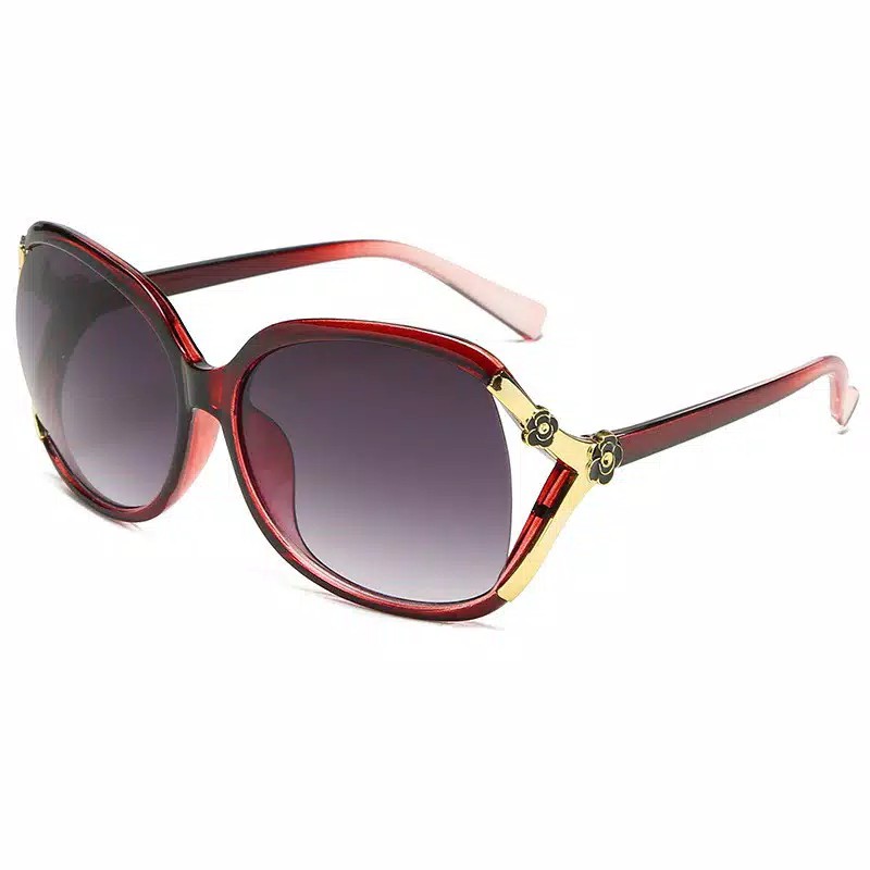 Kacamata Fashion Style Korea Mewah Unisex Bahan Metal EG19  Real Pict