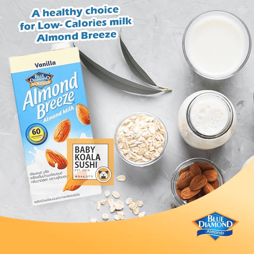 BLUE DIAMOND Susu Almond Milk 180 ml | Coklat Vanilla