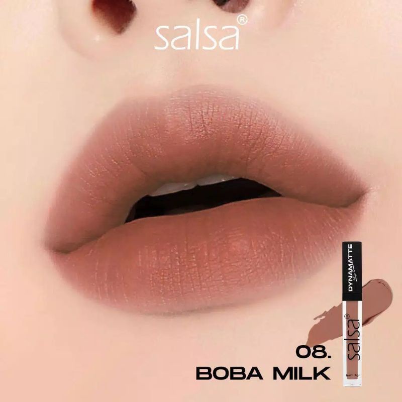 LIPCREAM DYNAMATTE SALSA || SALSA Lip cream Dynamatte