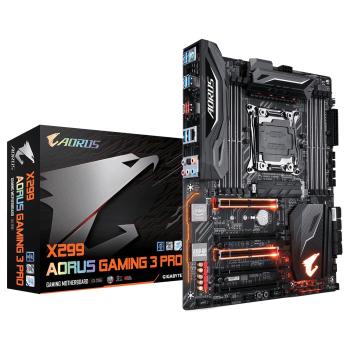 "Gigabyte GA-X299-AORUS Gaming 3 PRO Intel socket 2066"