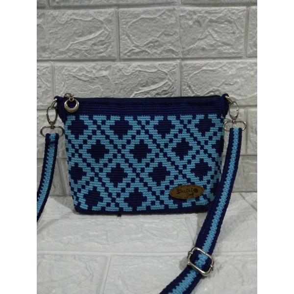 Tas Rajut Tapestry Diamond