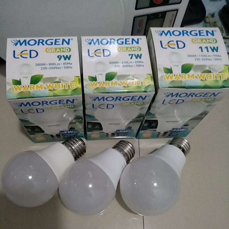 LAMPU LED BULB WARM WHITE KUNING WW 7W / 9W / 11W