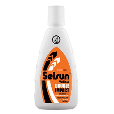 Selsun Yellow Double Impact Dandruff Shampoo 50ml &amp; 100ml