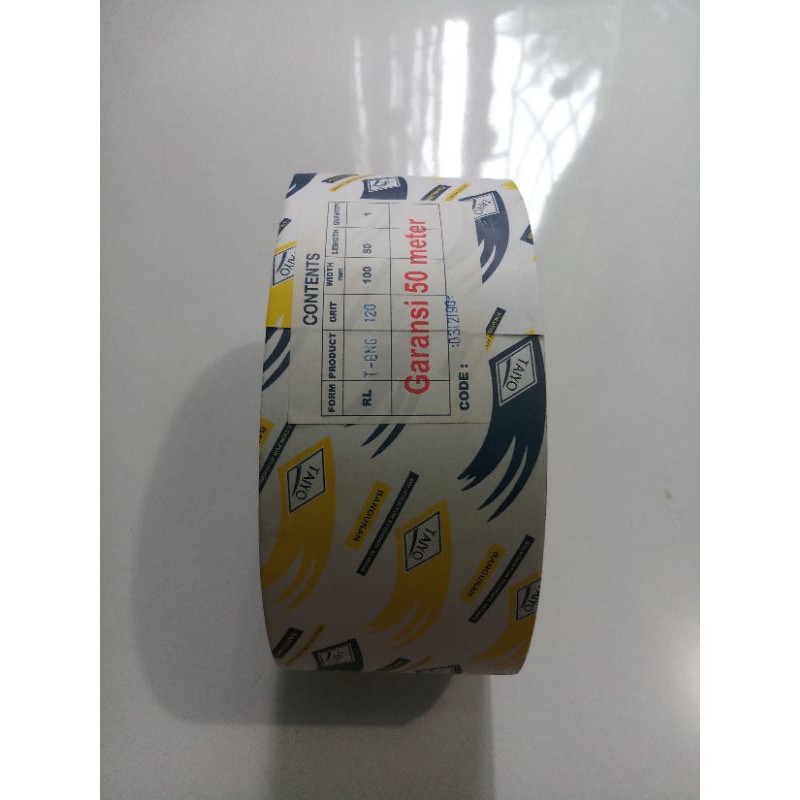 Amplas Roll Bangunan TAIYO 120 / Amplas Meteran