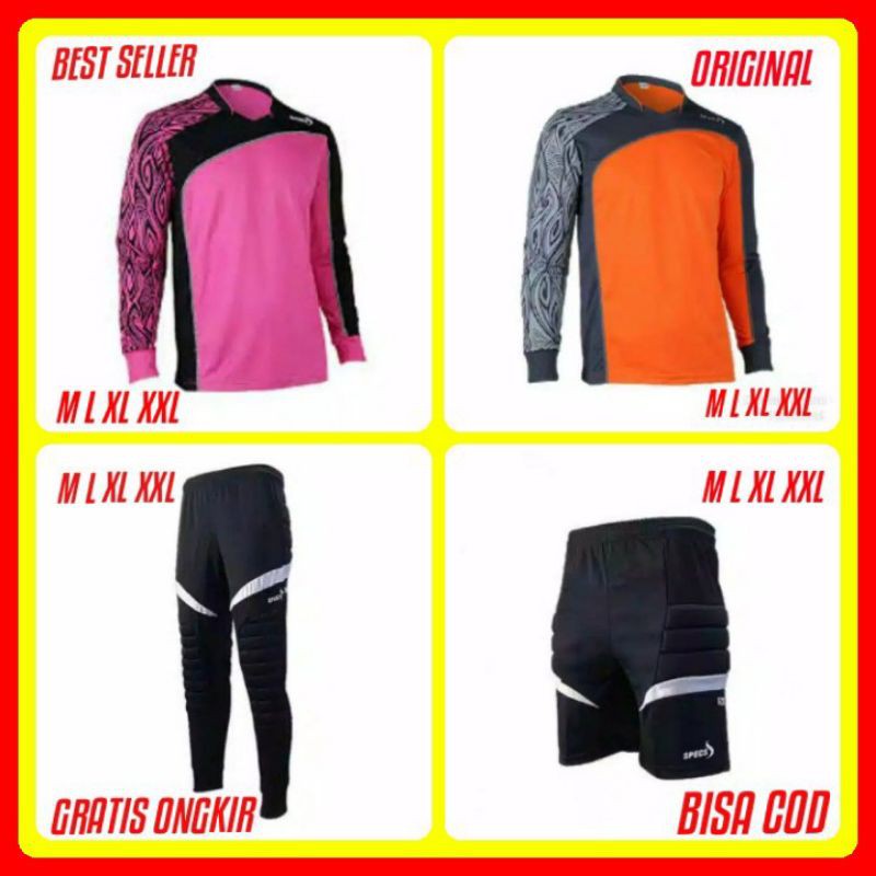 BAJU KIPER SPECS SWERFO GK ORIGINAL BAJU KIPER SPECS SWERVO GK BLACK PINK ORIGINAL