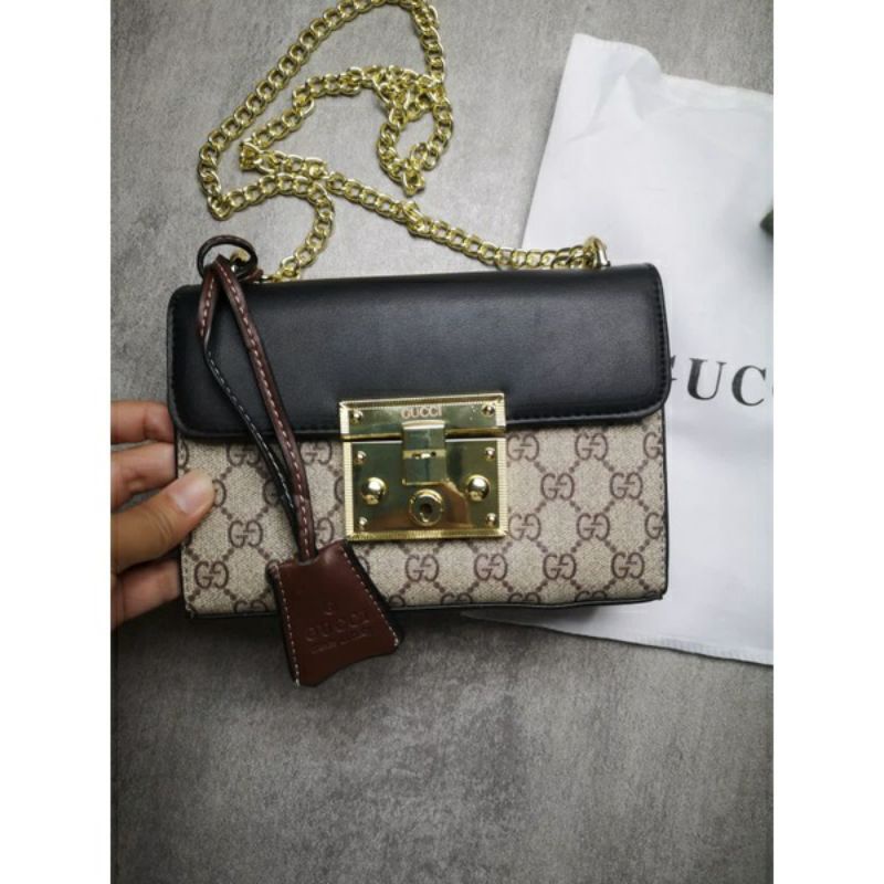 Tas GC Mini Padlock Tas Shoulder Wanita