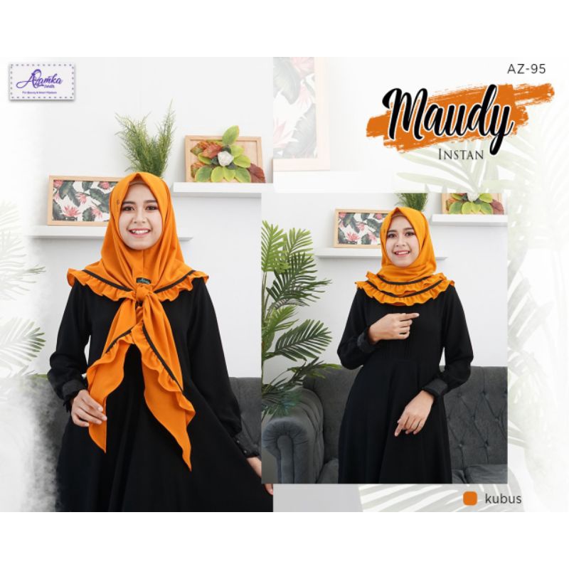 Azamka hijab instan maudy