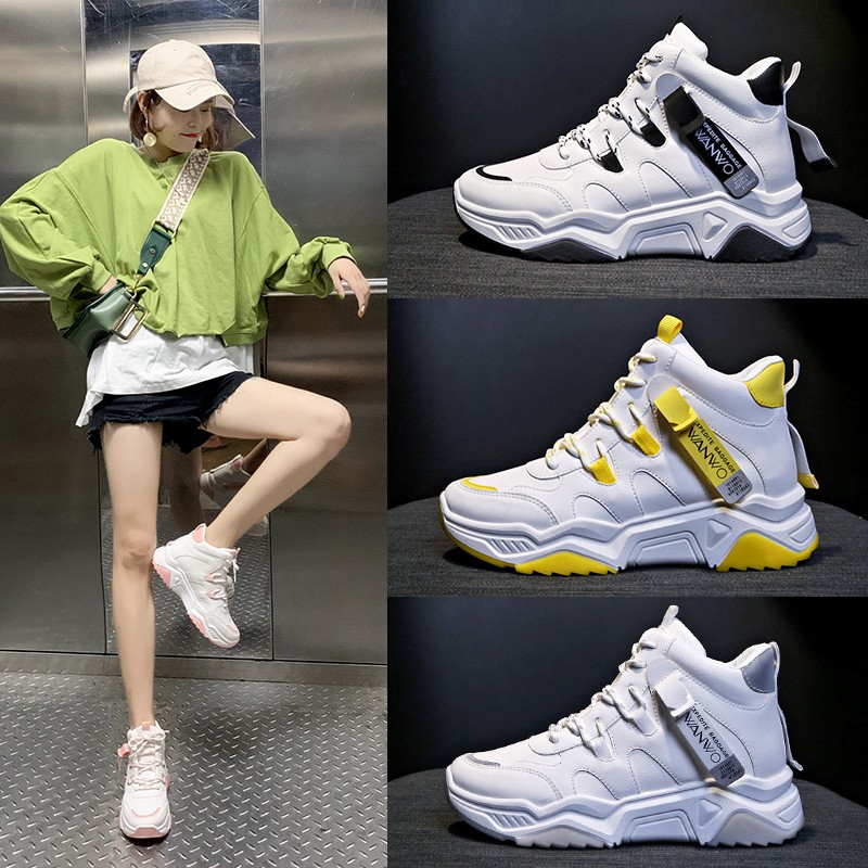 [Import] Taspopo 1113 Sepatu Sneaker Wanita Feminim Style Korean Look