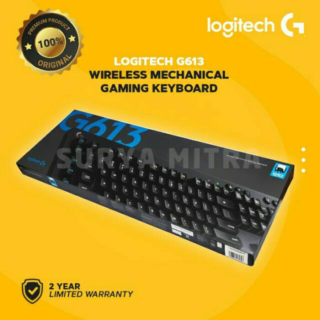 Keyboard Gaming Logitech G613 Wireless Mechanical