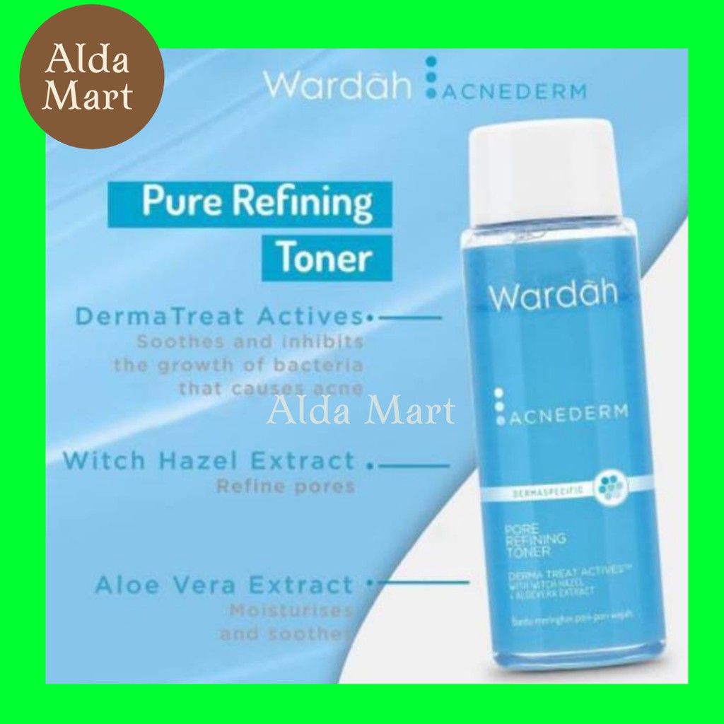 Wardah Acnederm Jerawat Pore Refining Toner Wajah 100ml