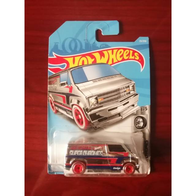 Hot wheels custom 77 dodge fan