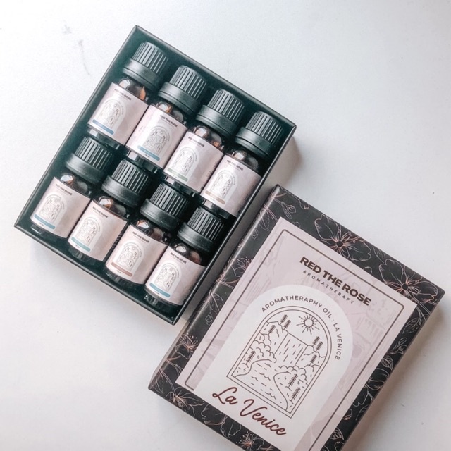 Red The Rose : Aromatherapy Oil Set | Variant : La Venice