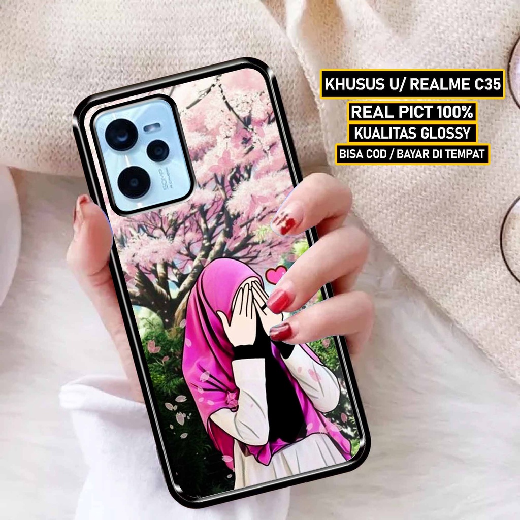 Sukses Case REALME C35 - Hardcase 2D Glossy Realme C35 - Silikon Hp Realme C35  - Silicon Hp Realme 
