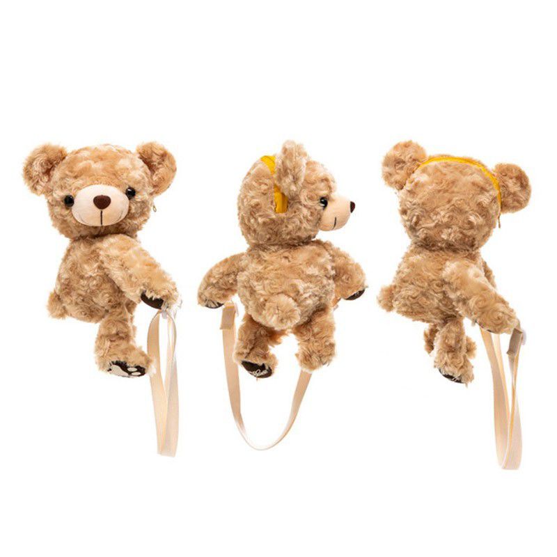 Tas Selempang BERUANG Merangkul / Tas Boneka Teddy Bear / Tas Bulu / Tas Selempang mini / Tas Kecil