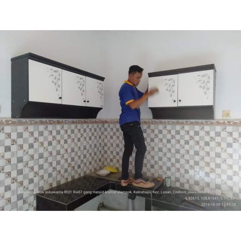 Kitchen Set 3 Pintu Termurah Terlaris Bandung Cirebon Tegal Free Pemasangan