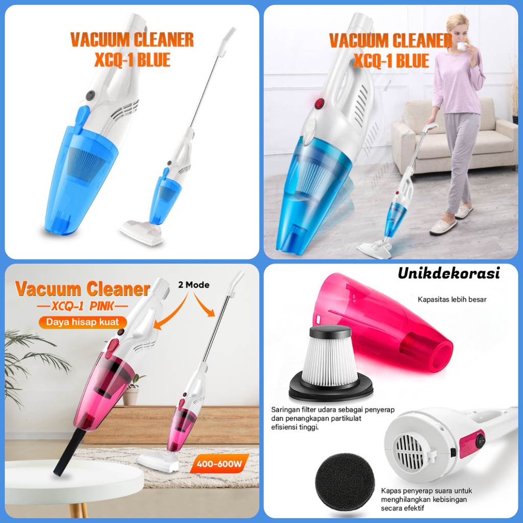 Penyedot Debu Portable Vacum Cleaner Genggam 2 in 1 Vacum Cleaner Rumah Sofa XCQ-1