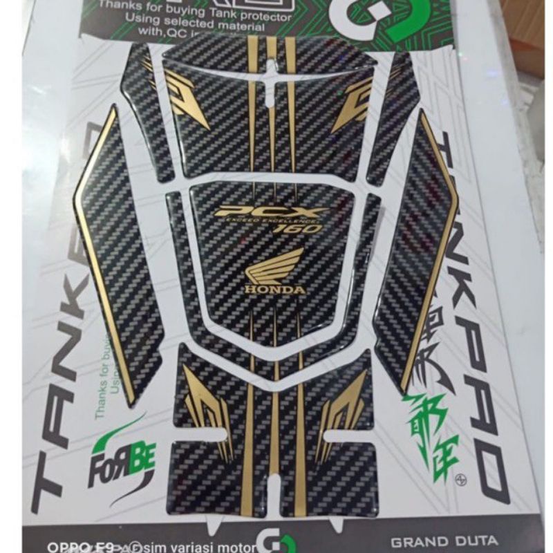 Tankped Honda PCX Sticker Timbul PCX 160 new Tankped Honda PCX 160 2021 Deckped Honda PCX New