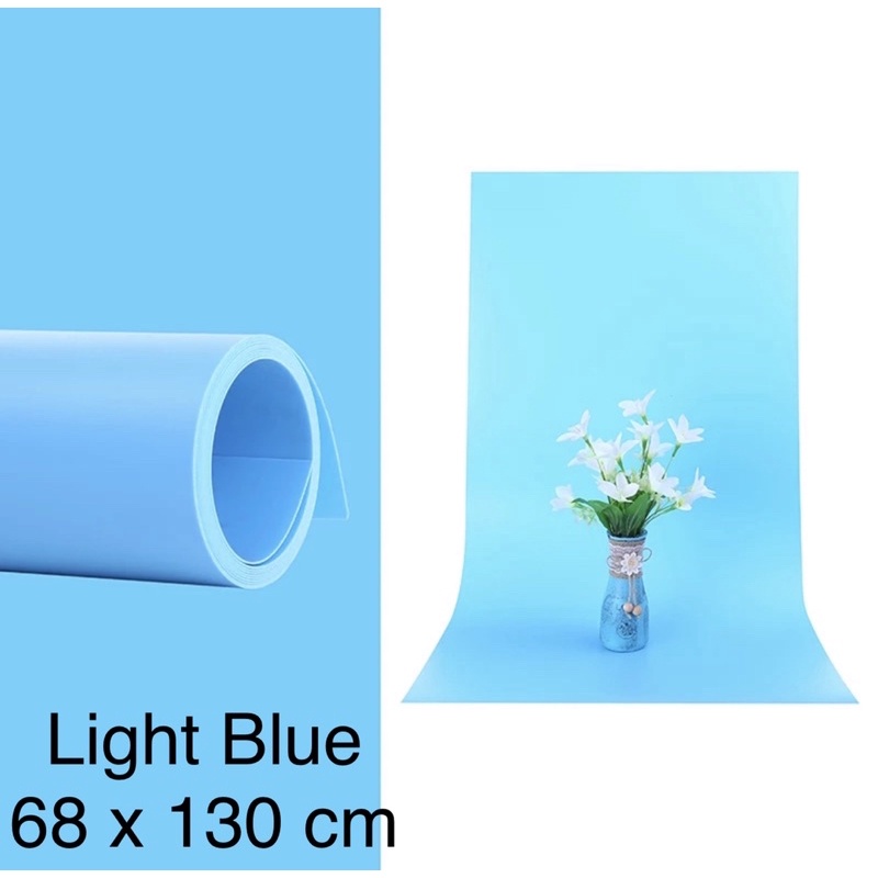 Background Backdrop Alas Foto PVC Produk 68 x 130 cm Waterproof