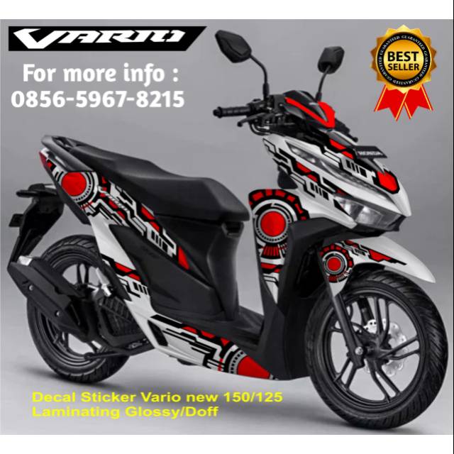 Jual Decal Vario New Sticker Vario Sticker Variasi Variasi Motif Warna