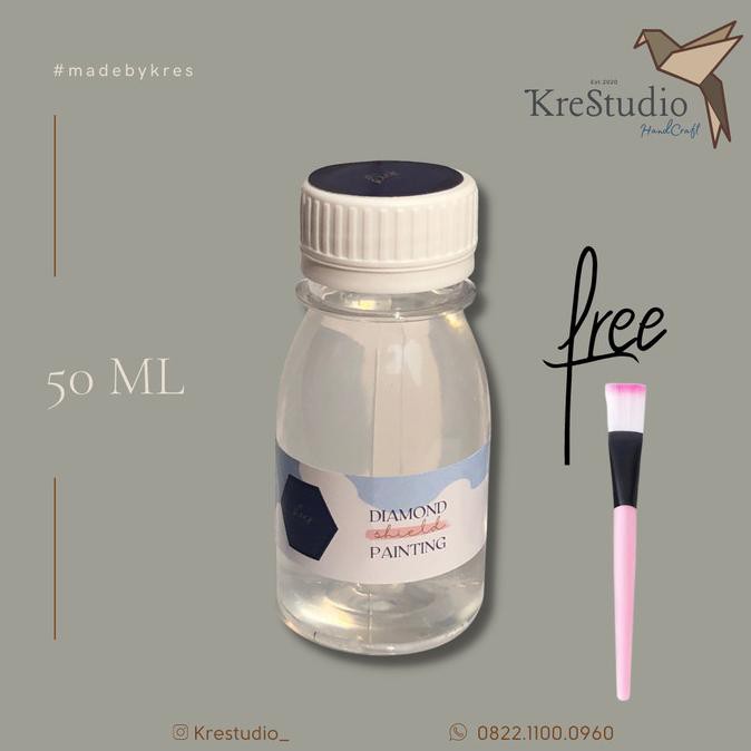 

PERALATAN MELUKIS KRESTUDIO SHIELD DIAMOND PAINTING 5D PELINDUNG LUKISAN GLUE BRUSH ALAT LUKIS