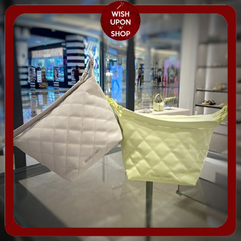 CK Quilted Hobo Shoulder Bag 64SF